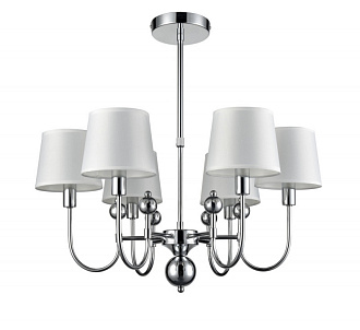 Потолочная люстра  64*54 см, 6*E14 хром Vele Luce Fabio VL1933L06