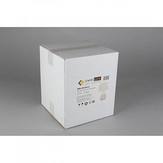 Настольная лампа 20*37 см, 1*E14, 40W, Omnilux Omnilux 821 OML-82104-01, белый