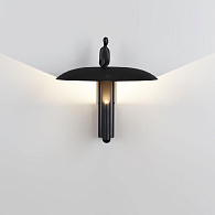 Настенный светильник 29 см, 7W, 3000K, Odeon Light Shadow 7024/7WL, черный