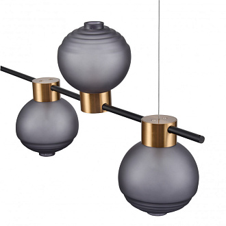 Подвесной светильник 13*102*150 см, 4*G9 черный Vele Luce Capriccio VL5882P04