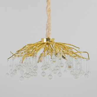 Светильник ElegantLight DZN-12209 GOLD/ЗОЛОТО D400/H600+1500/7/G9/35W RAIN 23-12