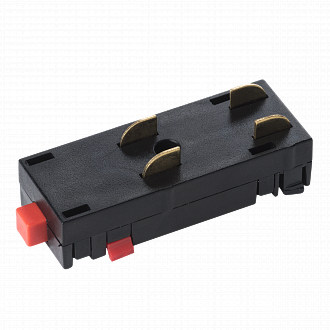 Соединитель питания PRO I-образный 7*2,8 см, Матовый Черный Lightstar Barra 505107