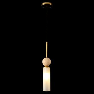 Светильник подвесной *6*35,5-237 см, *E14*40W, Crystal Lux Simply SIMPLY SP1 BRASS, Латунь