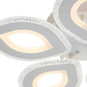 Потолочный светильник 530*530*80 мм, 1*LED белый Escada Diamond 10264/5LED