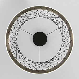 Подвесной светильник 61*61*40-150 см, LED*40W, 4000K, Eurosvet Parafe 40024/1 LED, серый, a069305