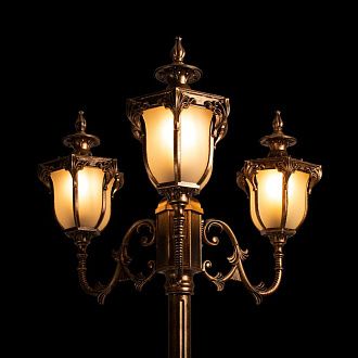 Садово-парковый светильник 68*20*-240 см, 3*E27*100W, LOFT IT Alessano 100017/2400, бронзовый