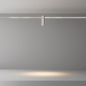 Трековый светильник  TR143-1-5W3K-W-PT **-11,2 см, *LED*5W, K, Maytoni technical FLARITY TR143-1-5W3K-W-PT, Платина