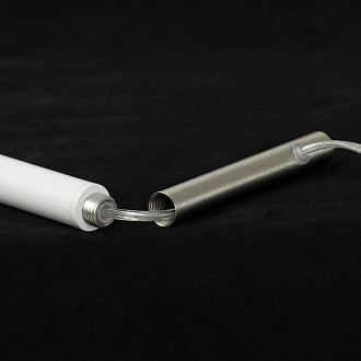 Торшер 32*165 см, 1*E27 Lussole Hendry LSP-0660 никель матовый