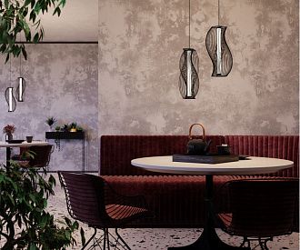 Подвесной светильник 20,9*17*352 см,  LED, 20W, 3000К, Maytoni Shadows of the past MOD263PL-L20B3K черный