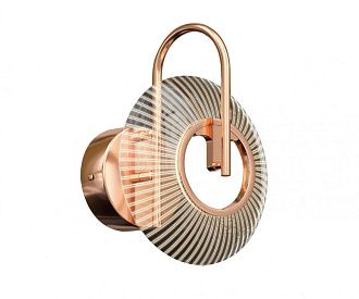 Светильник 20 см, 9W, 3000K, Kink Light 08051,37, золото