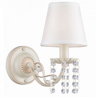Бра F-Promo Poletta 2129-1W, D300*W140*H280, слоновая кость с золотом