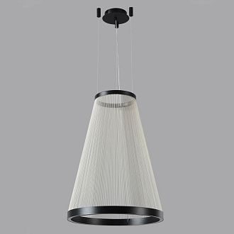 Подвесной светильник 55 см, 50W, 3000K, Crystal Lux ATRIUM A SP50W LED, черный