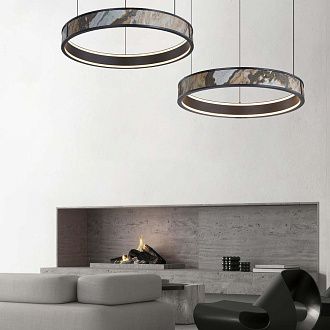 Бра 30*30 см, 1*LED, 24W, 4000K, Favourite Lago 4597-1W, латунь