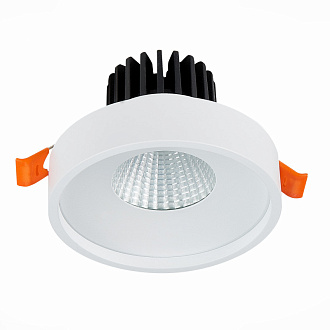 Встраиваемый светильник 10 см, 10W 4000K ST LUCE Встраиваемые светильники ST751.548.10 Белый, вр 6,5 см