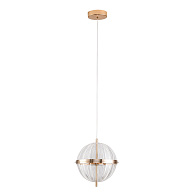 Подвесной светильник 18*21 см, 1*LED, 20W, 3000K Arte Lamp Andromeda A2089SP-5GO, Золото