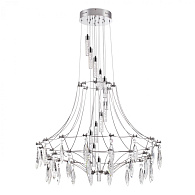 Светильник 81 см, 51W, 4000K, ODEON LIGHT FLAMENCO 6699/51L, хром