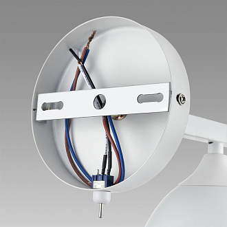 Бра 23*22 см, 1*E27 Lumion COLANGE 8095/1W белый