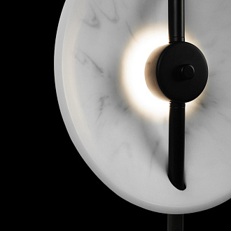 Бра 55 см, 7W, 3000K, Loft It 10049W, черный-полимерная смола