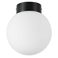 Люстра потолочная 15 см, 1*E14*W, Черный матовый Lightstar Globo 812017