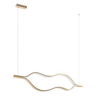 Подвесной светильник 120 см, 33W, 3000K, Loft IT Tape Light 10403/1200 AB, золото