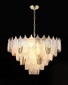 Люстра Ø800 x H530(1130), мм, 18*40W (720W), GOLD (Золото) NewRgy 28G-D800 GOLD