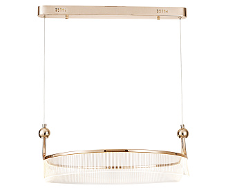 Светильник 80 см, 52W, 3000K, Kink Light 08045-80,37, золото