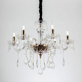 Подвесная люстра 64*64*115 см, Е14 6x40W, , Золото MODELUX premium ML.7151.6P