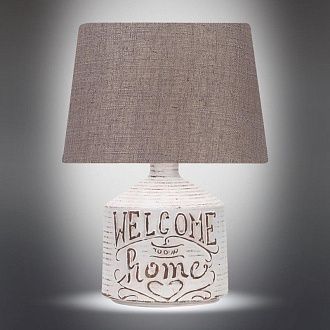 Настольная лампа 24*35 см, 1*E27, 60W, Omnilux Omnilux 820 OML-82004-01, белый