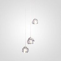 Подвесная люстра METEORA 3 20*20*250 см, 3*G4*20W, ImperiumLoft METEORA01, Чёрный