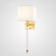Бра Regina Andrew Crystal Sconce Brass 17,7*15,4*59 см, 1*E14*40W, ImperiumLoft 149048-22, Латунь, Прозрачный