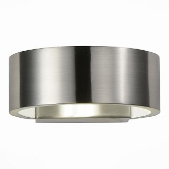 Светильник настенный 14 см, 6W 4000K ST LUCE FONDO SL591.701.01 Матовый Никель,Белый