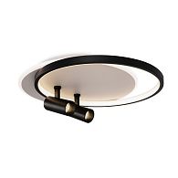 Светильник 48*40*-13 см, *LED*75W, 3000-7000K, Freya Прожекторы/Spotlights FR6083CL-L106WB, Бело-черный
