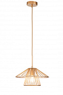 Подвесной светильник 305*305*295/1715 мм, 1*E27 золотой Indigo Strato V000285, 10016/1P Gold