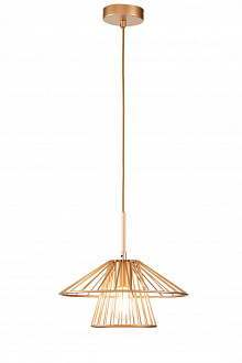 Подвесной светильник 305*305*295/1715 мм, 1*E27 золотой Indigo Strato V000285, 10016/1P Gold