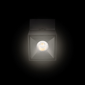 Накладной светильник 9*7,5*7,5 см, 1*LED*12W 4000K LOFT IT Focus 10323/B Black черный