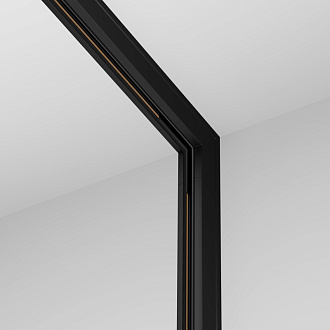 Коннектор 3*1,5*3 см, Maytoni Technical Magnetic track system Levity черный TRA184ICL-11B черный
