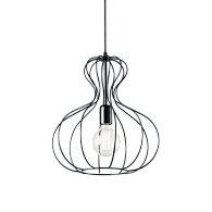 Светильник подвесной ideal lux Ampolla-1 SP1 D35 Е27 148502.  см