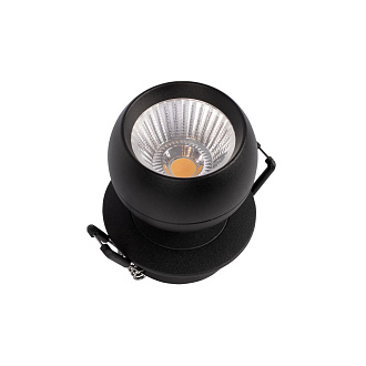 Встраиваемый светильник 6,5*7,5 см, 1*LED*7W 4000K LOFT IT Dot 10332 Black черный
