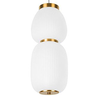 Подвесной светильник *20*-48,5 см, 1*LED*30W, 4000K, LOFT IT Duff 10422/A, бронзовый