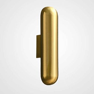 Бра FIA Brass 10*10*40 см, 2*LED*12W, 3000, 4000, 5000K, ImperiumLoft fia01, Латунь