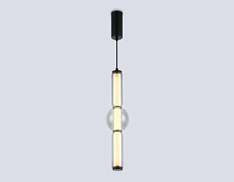 Подвесной светодиодный светильник **52- см, **W, 3000K, Ambrella Light High Light LH11023, черный