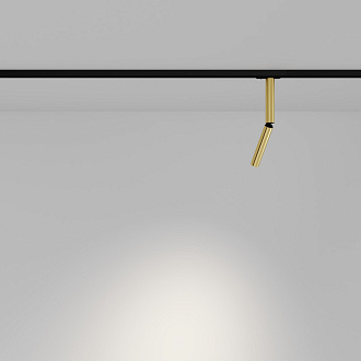 Трековый светильник 3*8,15*32,5 см, LED 6W 3000K Maytoni Technical Focus T TR142-1-6W3K-BS латунь