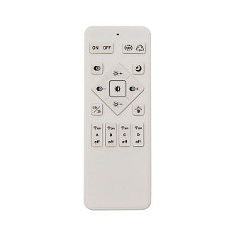 Умная люстра потолочная 8*50*15-15 см, 1*LED*45W, 3000-6500K, Lumion Alis Smart 8380/45CL, белый