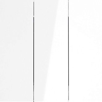 Выключатель встраиваемый Voltum S70 трехклавишный 10А, белый  пластик  VLS030101