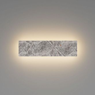 Настенный светильник 30 см, 8W, Maytoni Basic Texture MOD461WL-L8GRK, серый