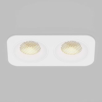 Светильник встраиваемый Tetro 20W 3000K белый IP44 15277/LED Elektrostandard  4690389217906, a071314