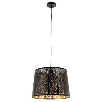 Светильник подвесной Arte Lamp Celesta A2769SP-1BK, диаметр 35 см, черный