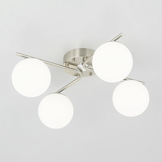 Люстра 45*41*21 см, LED*48 W, 3000-5500 К, Матовый хром Citilux Адам CL228A141