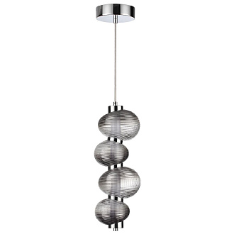 Подвесной светильник 16 см, 17W, 4000K, Odeon Light L-vision Bruco 5096/17L, хром