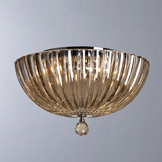 Потолочный светильник, 40 см, хром, Divinare Lianto 4011/02 PL-3